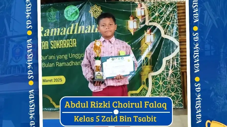 Juara 1 Lomba Murottal Putra